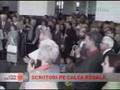 Trenul Regal cu scriitori a oprit la Alba Iulia