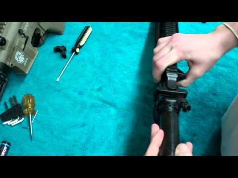 how to remove jg m4 stock