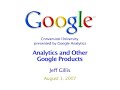 Other Data-Focused Marketing Products from Google