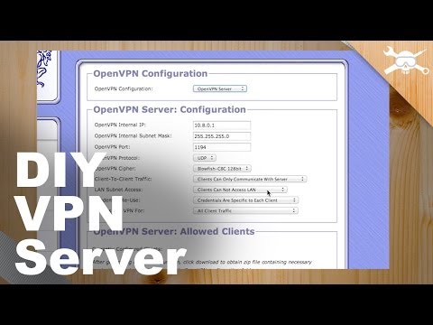 how to create vpn server