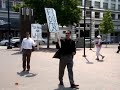 Foreclosure Rally San Diego - Frustrated Homeowners and Mortgage Brokers Protest at Chase Bank