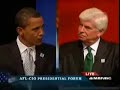 Barack Obama vs. Chris Dodd at the AFL-CIO Debate