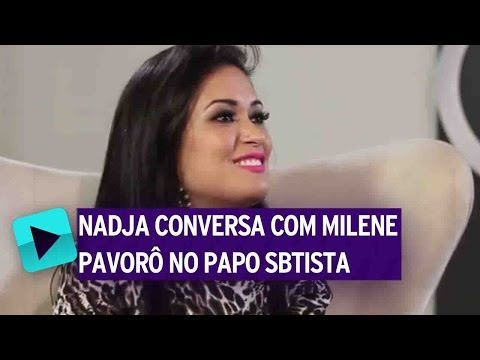 MILENE PAVORÔ NO PAPO SBTISTA