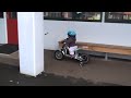1 year 7 months riding on his oset bike