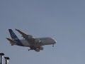 Airbus A380 approaches YUL runway 24R (Montreal)