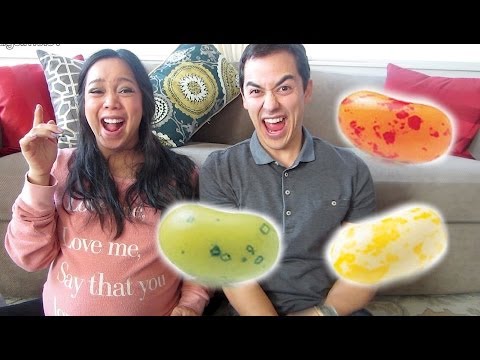 NASTY JELLY BEAN CHALLENGE! (Bean Boozled Challenge) - itsjudytime