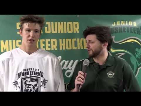 Defenseman and 2021 NHL Draft Prospect Daniel Laatsch talks Musketeers Training Camp