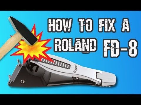 how to repair roland fd-8