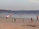 D�as de praia e f�tbol
