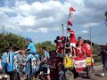 Gremistas puxando carroça, verdadeiros burros de cargas!!!!!!!   Butiá 2008 !!!!!!!!!