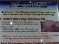 8K UHDTV Ultra high Definition TV (7680 x4320, 60 frames/s 70Mbit/s) KDDI JVC NAB 2011 -2 TilTul tiltul.com LinksYouWantToRemember CIMG9337.AVI