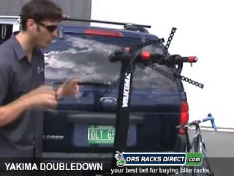 Yakima DoubleDown Hitch Bike Racks Review Video & Demonstration