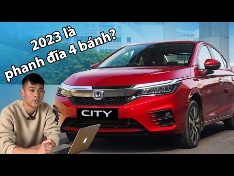 Honda City 2023 đã có phanh đĩa sau, phanh tay điện tử, cửa sổ trời rồi Accent, Vios ạ| Xế Cộng