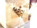Graffiti eltávolítás műkőfelületről Graffiti eltávolítás műkőfelületről
