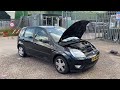 Ford Fiesta 5 1.4 16V Sloopvoertuig (2003, Zwart)