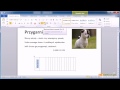 Microsoft Word 2007-2010 – przygotowywanie ogłoszeń cz. II