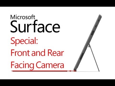 how to use camera on surface rt