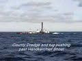 Towing the County Dredge Pipe