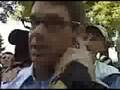 War Protesters Confront Griff Jenkins