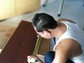 Thin hang wall clock