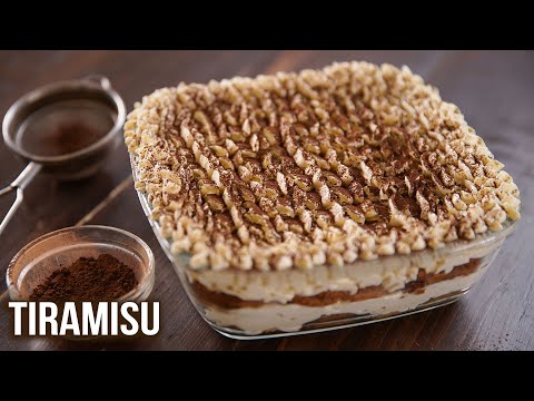 How to Make Tiramisu | Tiramisu Recipe | Vegetarian Eggless Recipe | Dessert Ideas | Ruchi