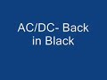 AC/DC- Back in Black