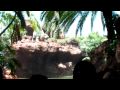 Jurassic Park The Ride (River Adventure) at Universal Studios Hollywood. Sanyo WH1 Water Test in HD!