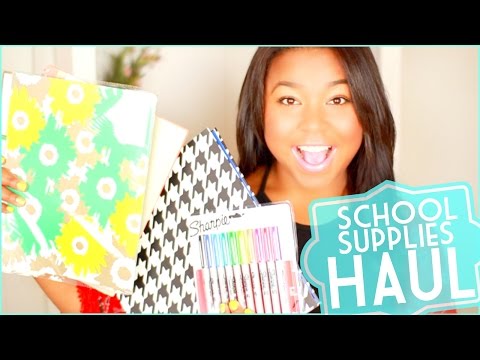 school - 'LIKE' if you love Back to School Supplies! This is my Haul for 2014 School yeah!!Can we get this to 500 LIKES for a DIY Desk decor?! --OPEN-- Follow me! TWITTER: http://Twitter.com/Tanamontana...