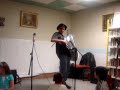 Guillaume na concertina em villejuif