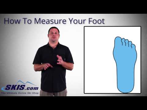 how to measure your foot size