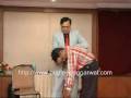 Standing shock hypnotic inductions  Then re induction of hypnosis with  post-hypnotic suggestions and triggers