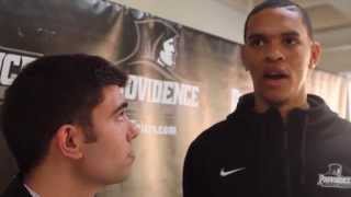 Craig Belhumeur with Tyler Harris – PC Media Day 2014