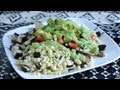 Vegan Taco Salad Nachos with Avocado Lime Dressing Recipe (8.31.12 - Day 19) Vegan Taco Salad Nachos with Avocado Lime Dressing Recipe (8.31.12 - Day 19)