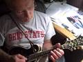 Jenny Lynn on the mandolin