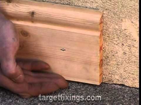 how to fasten skirting board