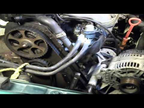 how to change timing belt golf mk3