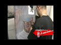 airbrush STACK BUNDLES on a black T-shirt