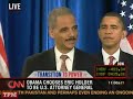 Eric Holder Remarks on Joining Obama Admin. as Attorney General Eric Holder Remarks on Joining Obama Admin. as Attorney General