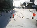 Winterfahrt auf der Flachstrecke von Lichtenhain nach Cursdorf