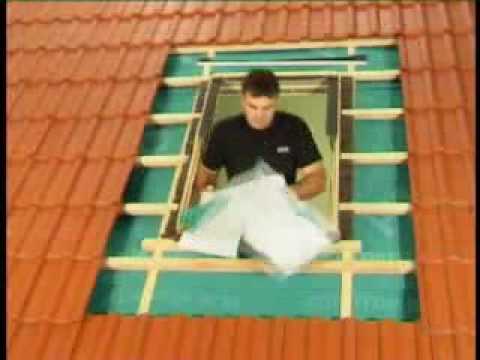 how to fit okpol roof windows