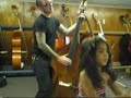 TRADITIONAL 1956 ROCKABILLY STYLE  BASS FROM FMI KUSTOM SHOP