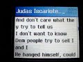 MISTY IN ROOTS - JUDAS ISCARIOTE