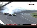 2009 Kansas Lottery 300 - Brian Vickers and Brandon Gaughan Crash