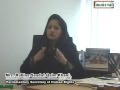 Mrs. Rubina Saadat Qaim Khani, Parliamentary Secretary of Human Rights (part 3) 