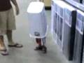 Isaiah the walking trashcan