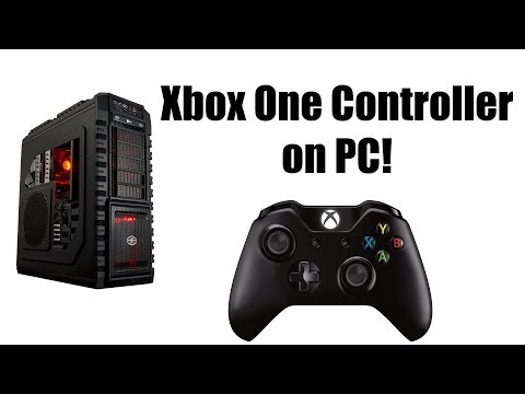 how to use the xbox one controller on pc