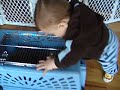 Matthew and cat carrier