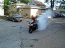 Burnout on my 600RR