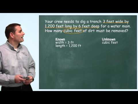 how to calculate cubic feet