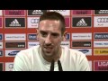 Franck Ribéry im Pressetalk